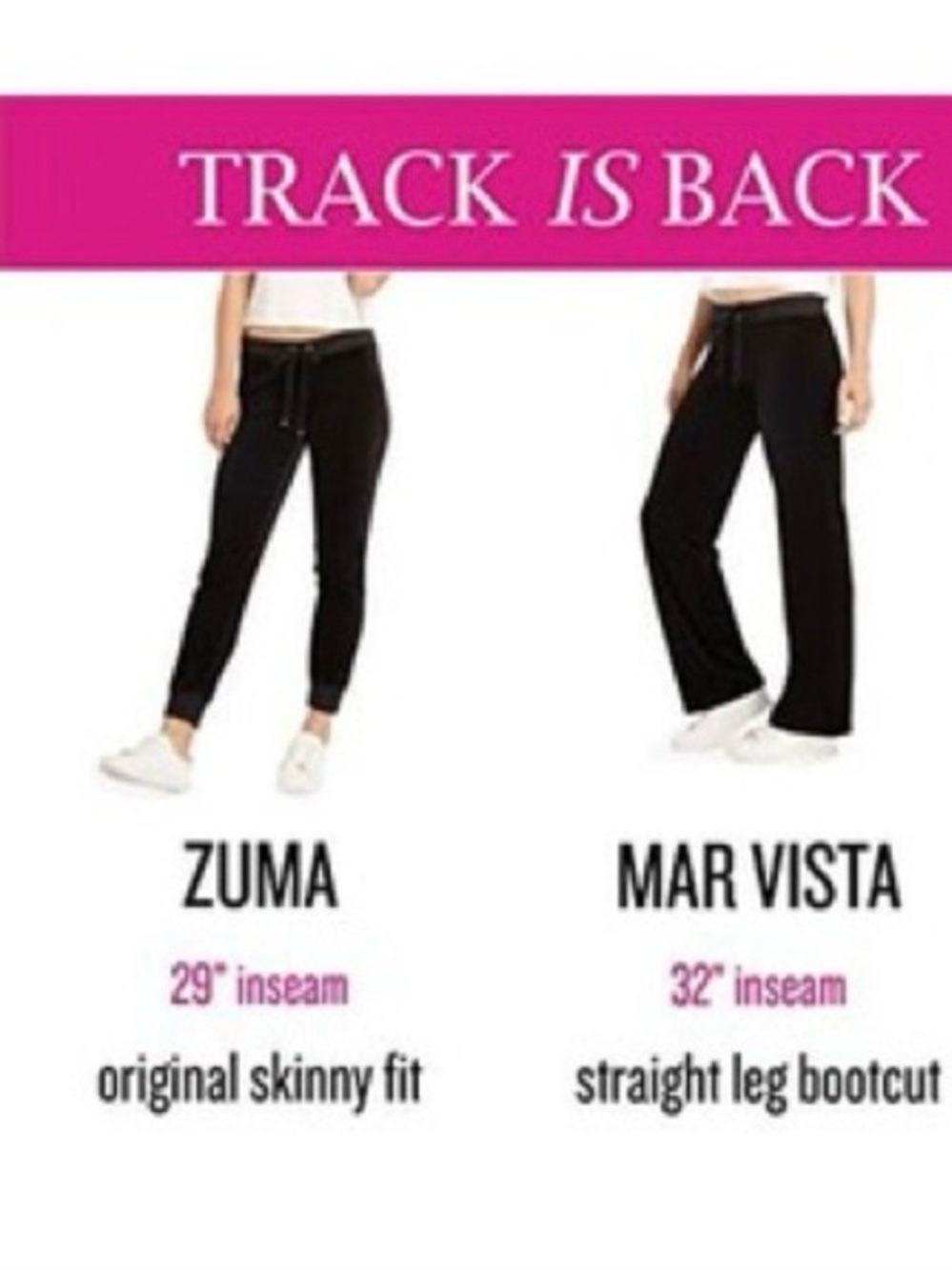 Juicy Couture black label zuma track pant size 2X - Picture 5 of 6